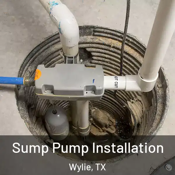  Sump Pump Installation Wylie, TX